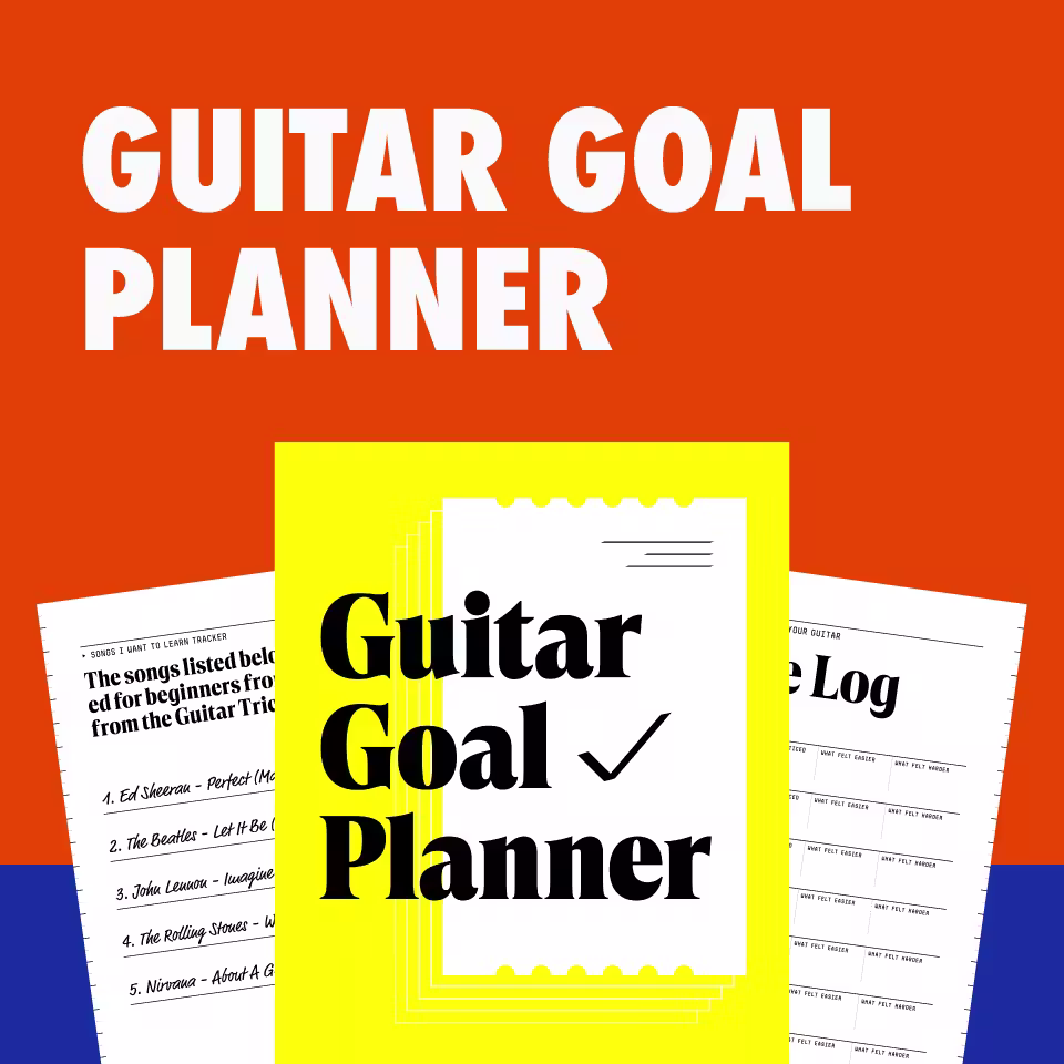 Guitar Goal Planner