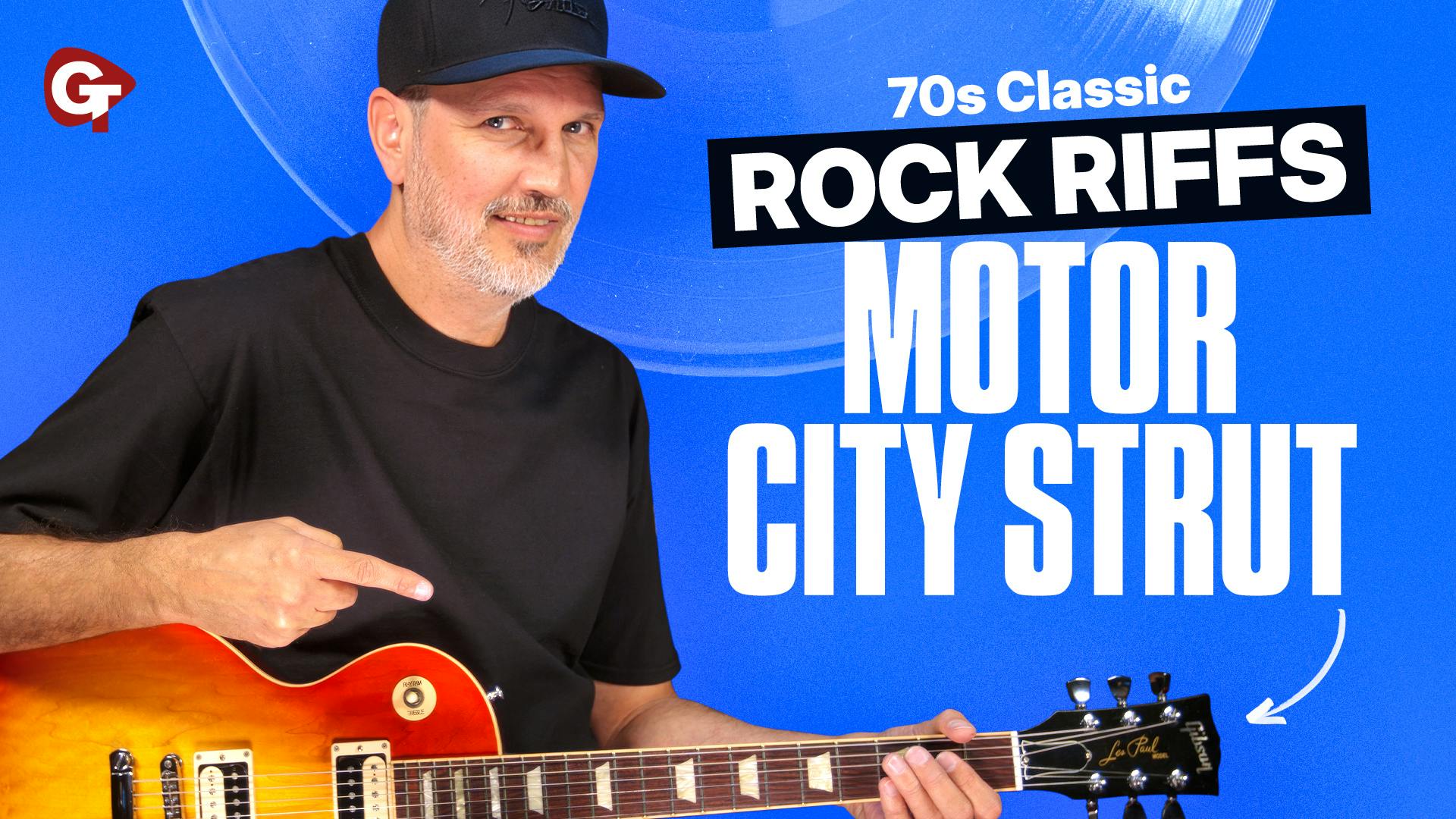 70s Classic Rock Riffs: Motor City Strut