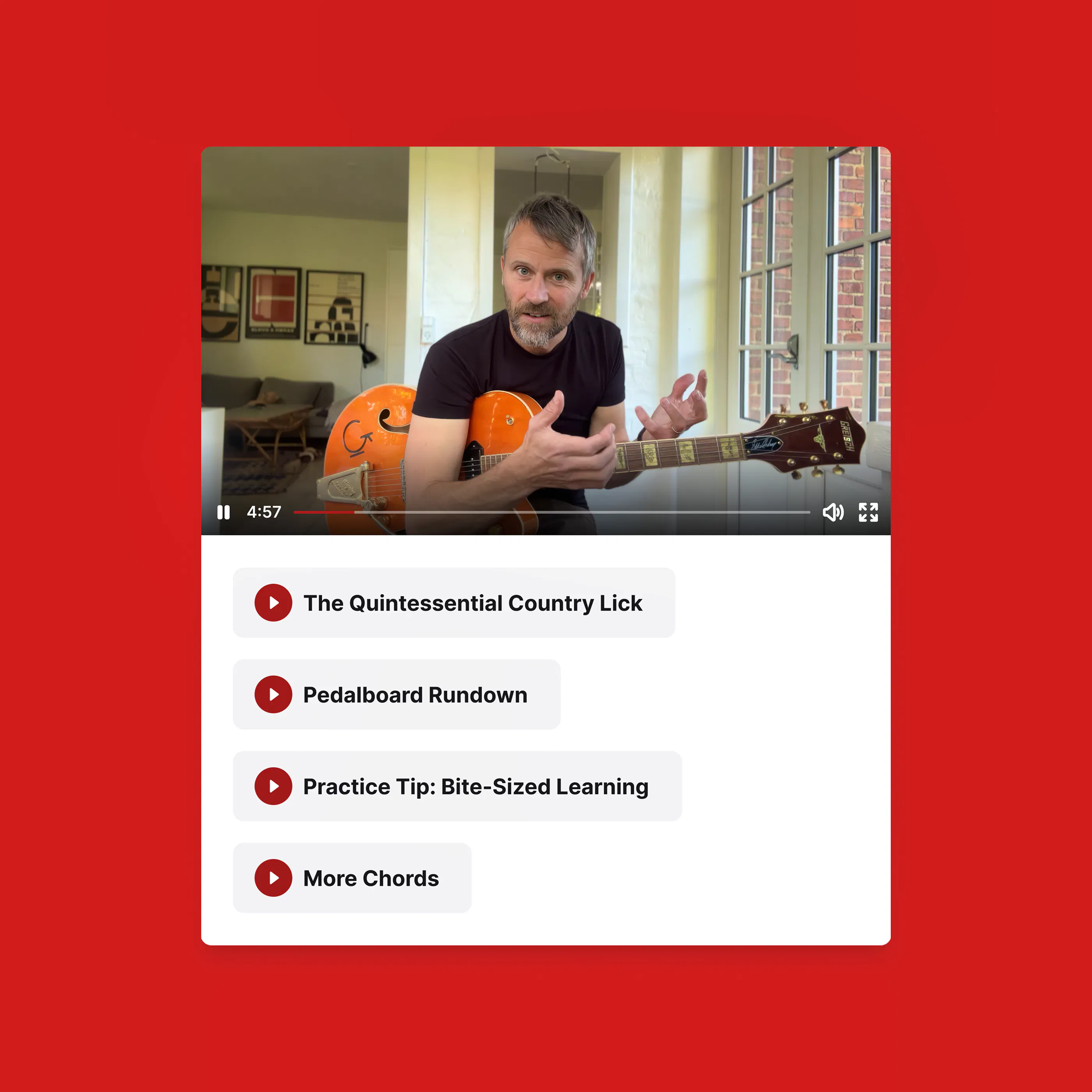 Guitar Insider weekly video with Anders Mouridsen