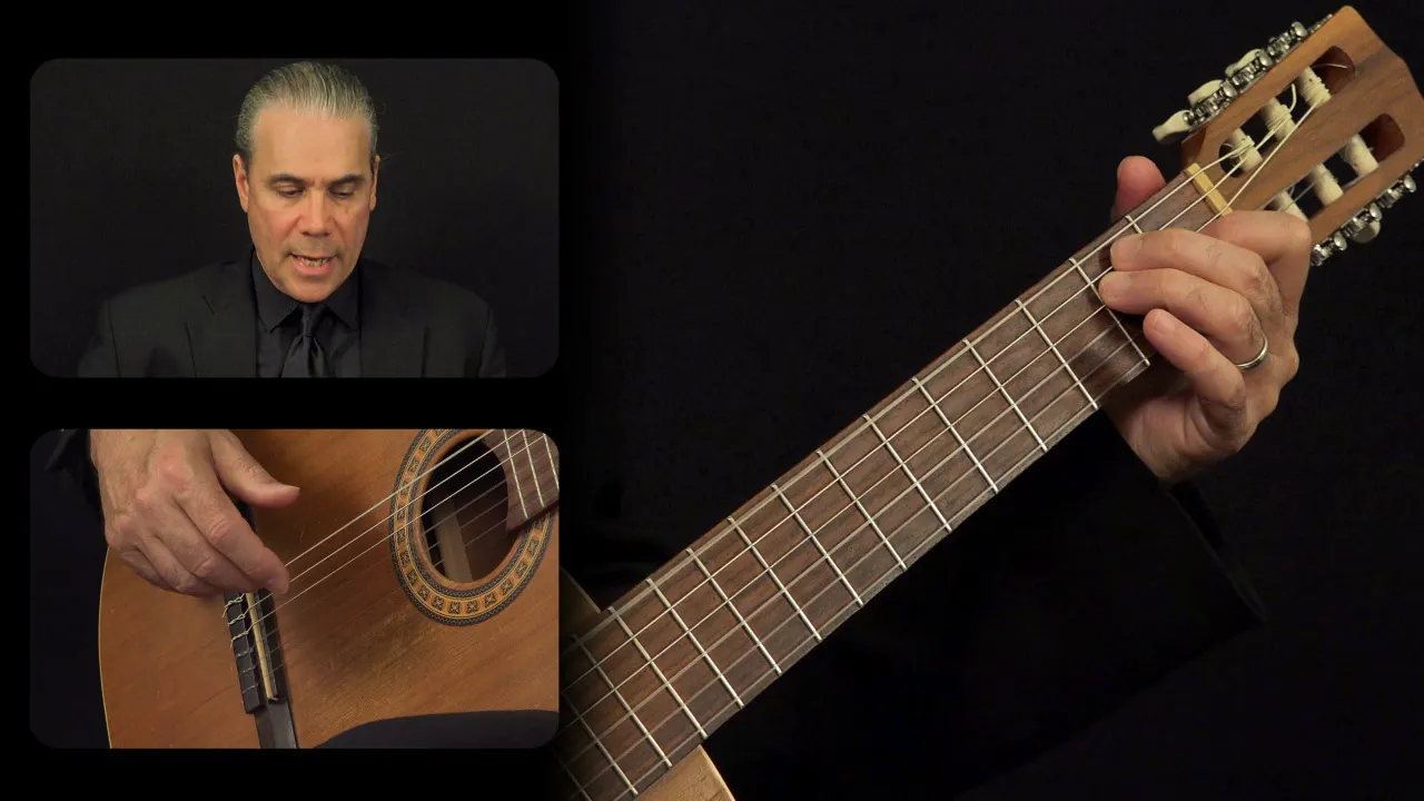Tarrega 'Recuerdos': Coda Section Measures 37-47