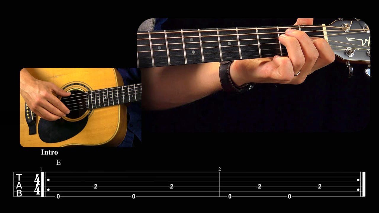 Travis Picking Practice Tune