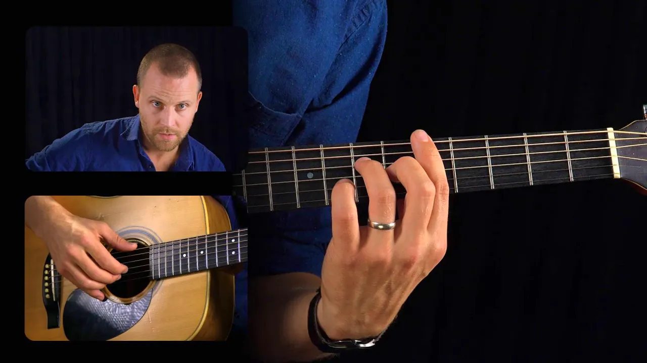 Applying The Travis Picking To The Barre-Chord