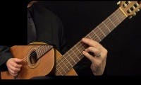 Bach 'Bourree': Performance Close View