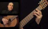 Sor 'Etude In B Minor': Measures 17-24
