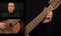 Sor 'Etude In B Minor': Measures 41-46