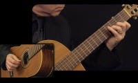 Sor 'Etude In B Minor' Performance Close View