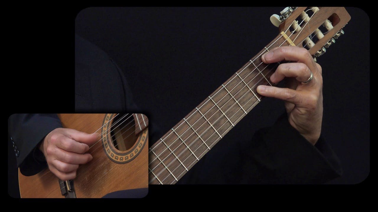 Carulli 'Andante' Op. 241, No. 18: Performance Close View