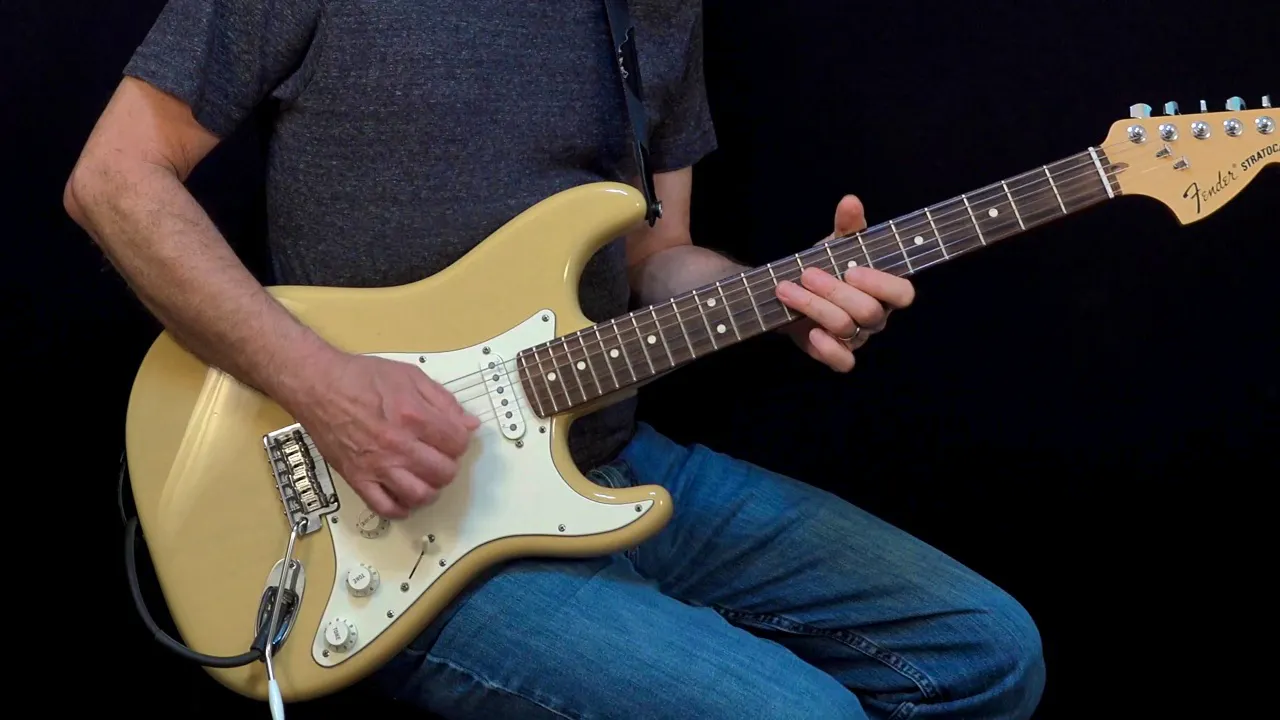 Classic Bluesy Diad Riff: Performance 2 120 BPM