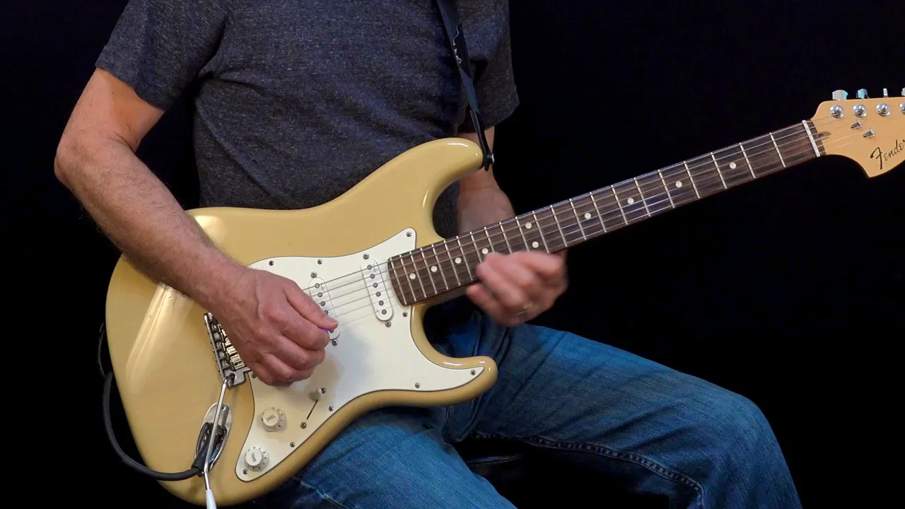 Classic Bluesy Diad Riff: Performance 3 80 BPM