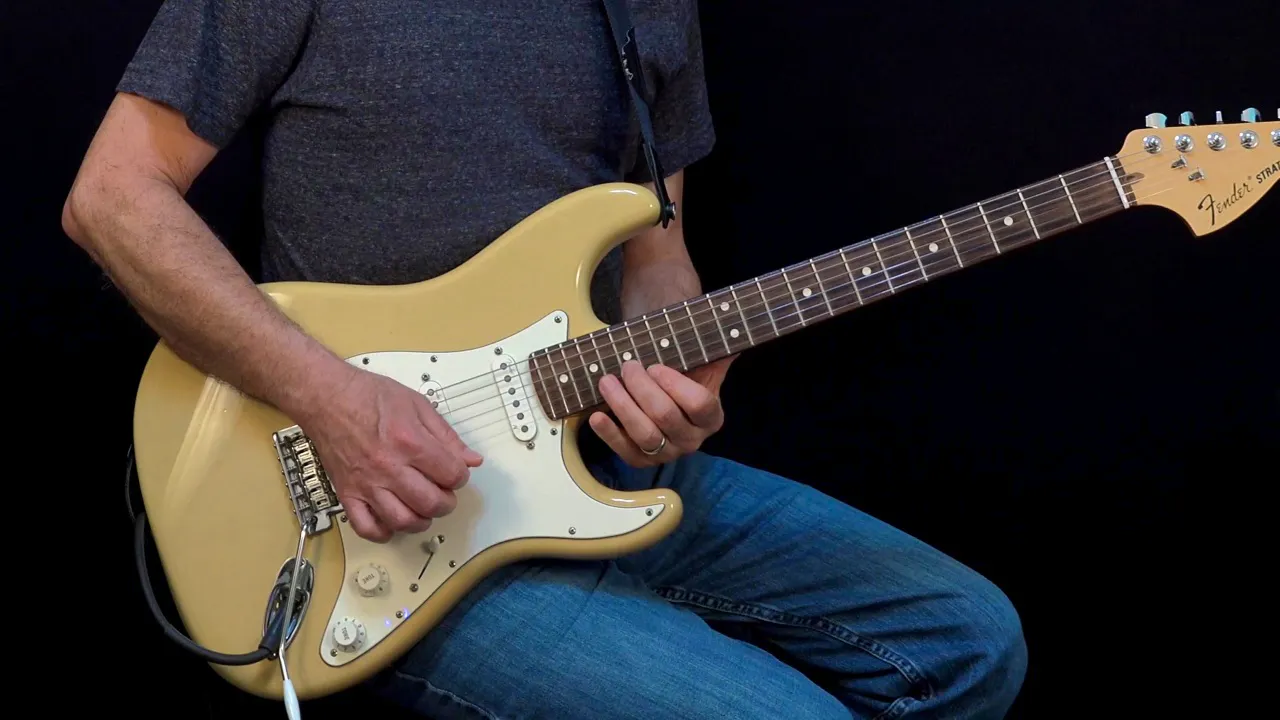 Classic Bluesy Diad Riff: Performance 4 120 BPM