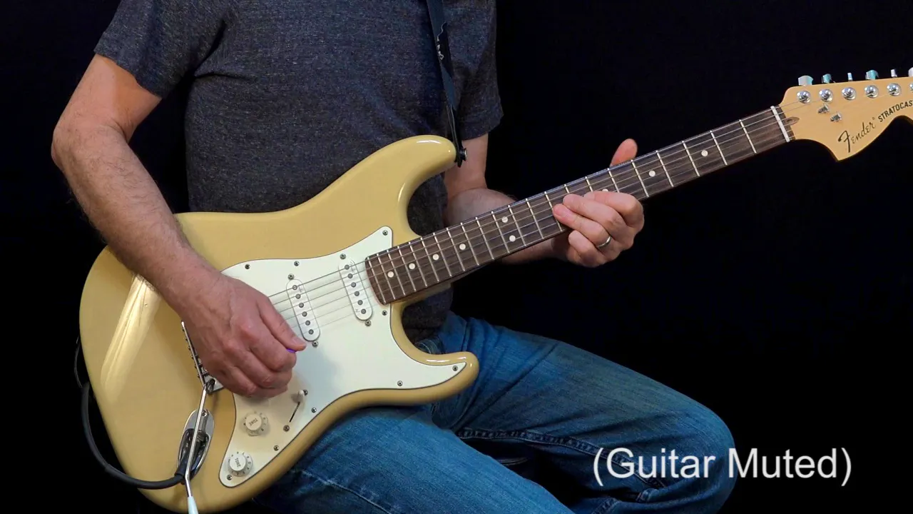 Classic Bluesy Diad Riff: Jam Along 80 BPM
