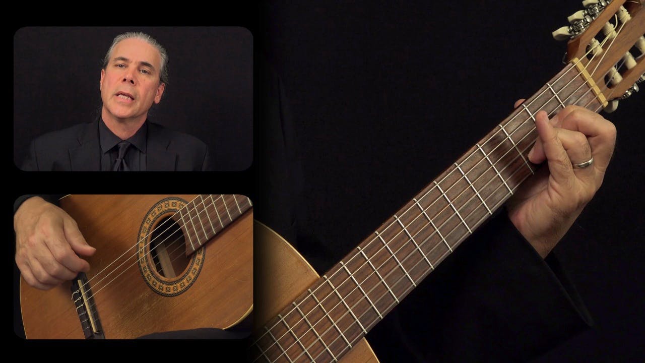Tarrega 'Recuerdos': A Minor Section Measures 15-20
